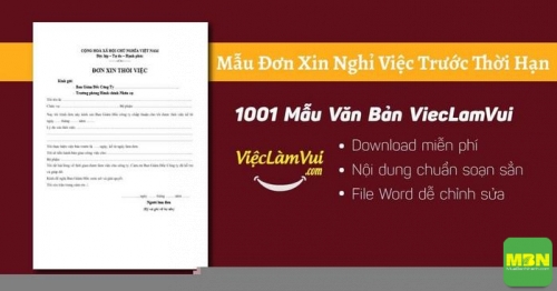 Mẫu đơn xin nghỉ việc trước thời hạn, 4570, Minh Toàn, Giàu Nhanh, 16/04/2021 16:22:37